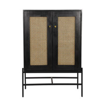 Wayfair rattan online cabinet